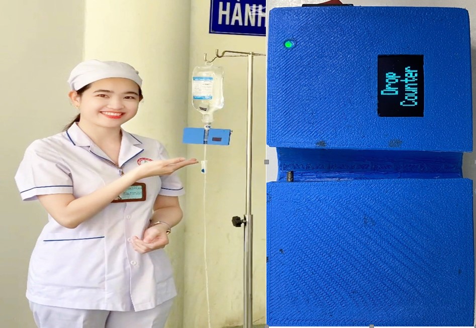 Sáng kiến: Tạo máy đếm số giọt dịch truyền